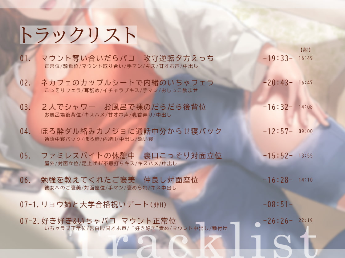 だらパコ ガールフレンド ～カノジョ感0の幼馴染♀とマウント取り合いえっち～