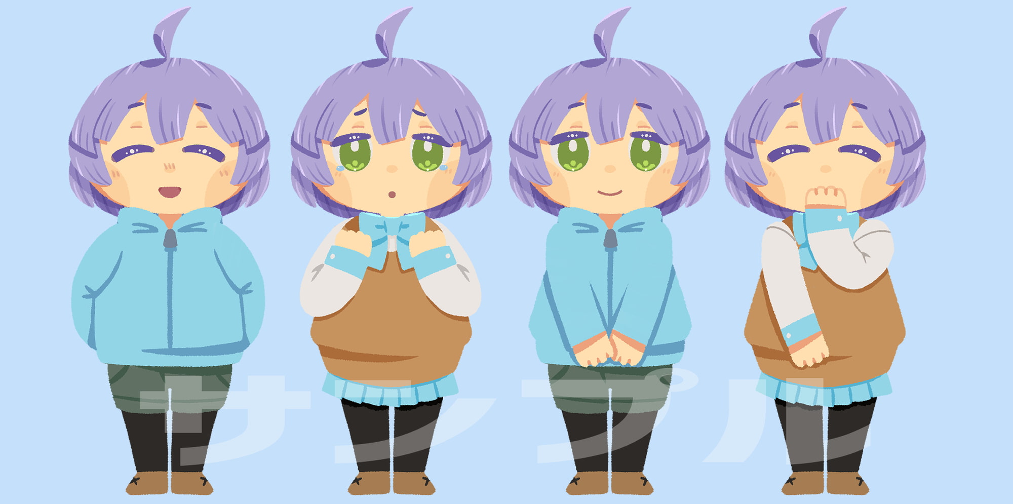 女の子立ち絵素材集