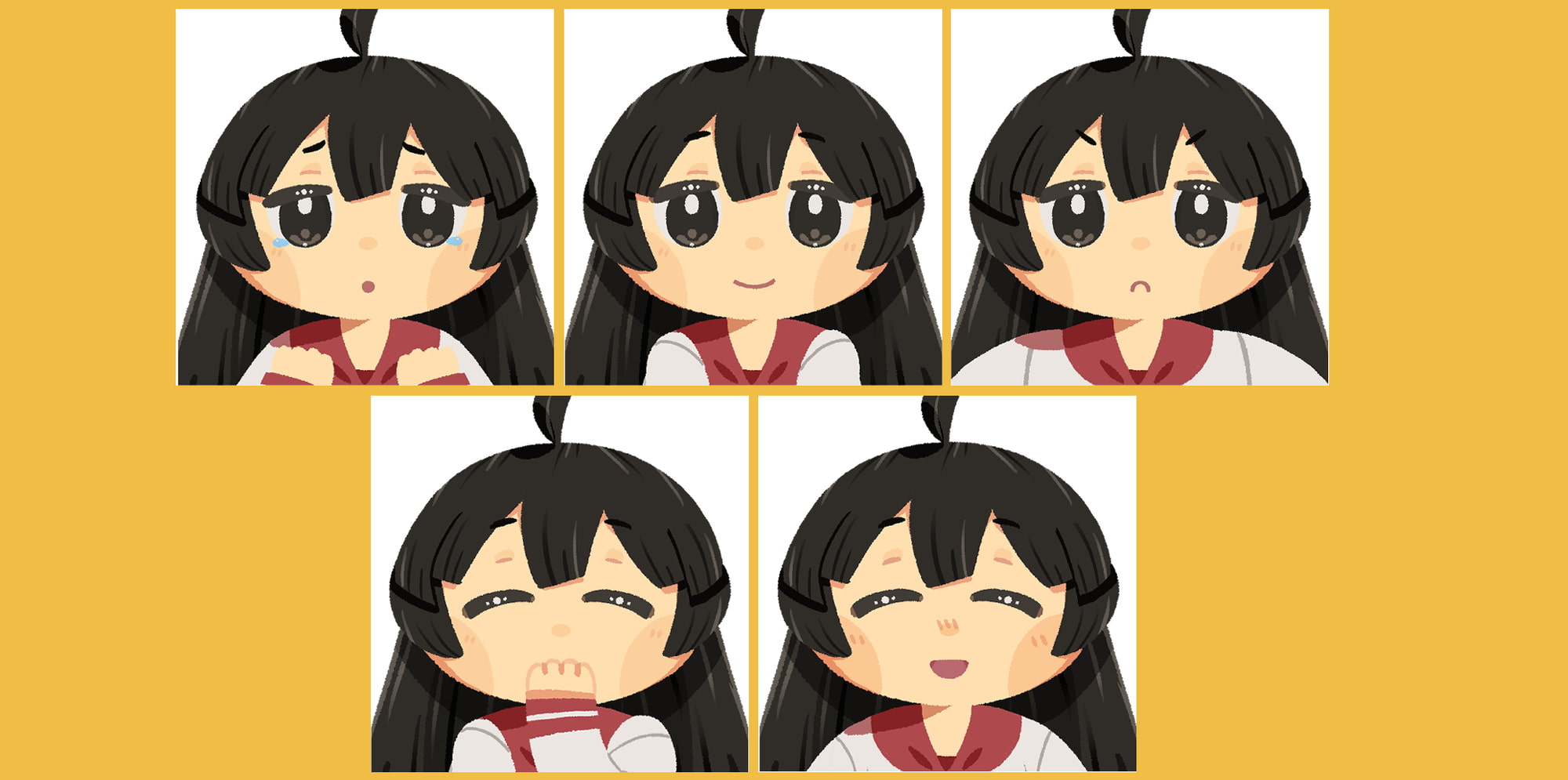 女の子立ち絵素材集