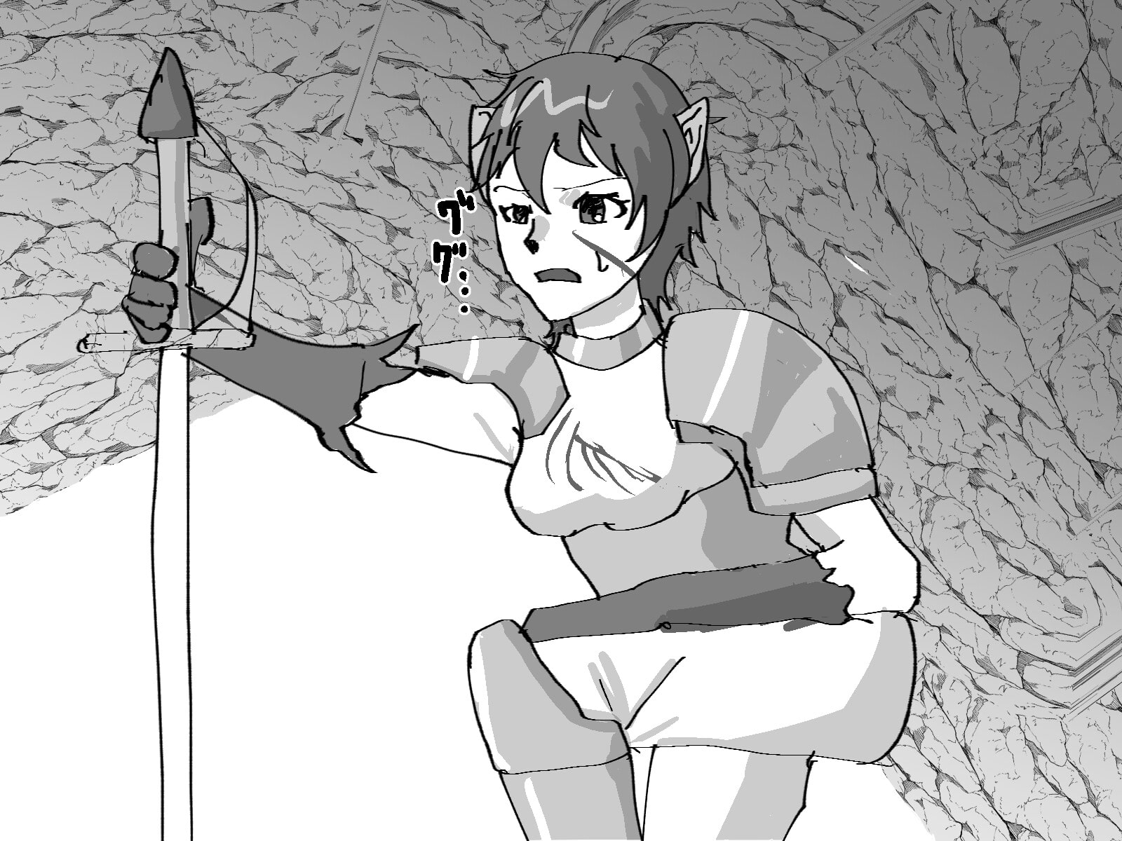 女騎士獣化ふたなり据え膳