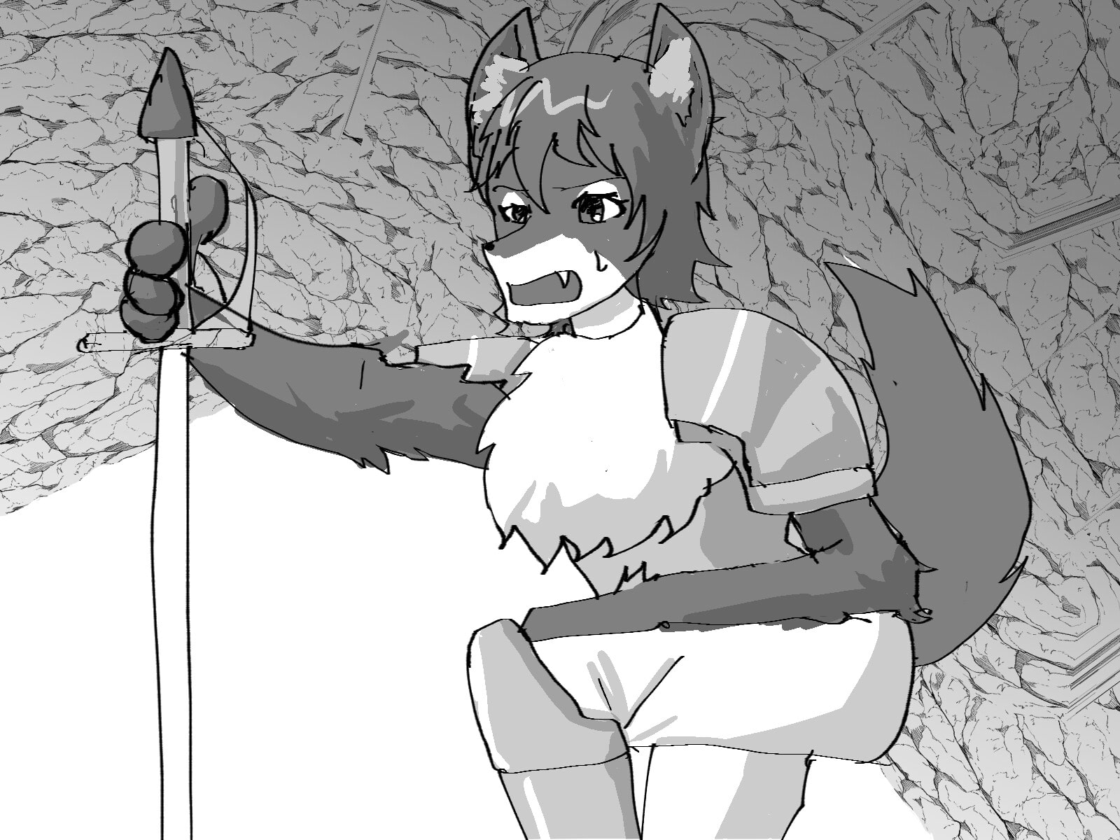 女騎士獣化ふたなり据え膳