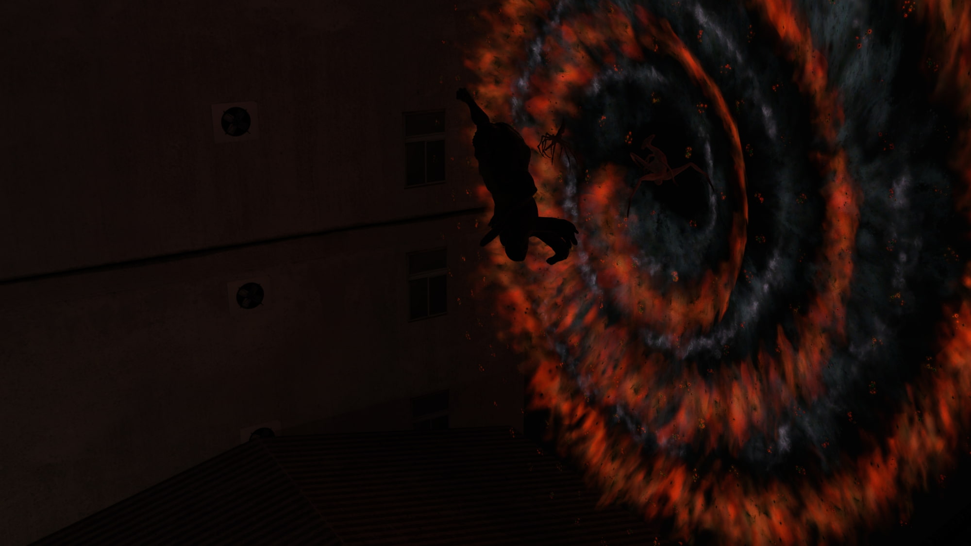 怪獣モンスターとお母さん