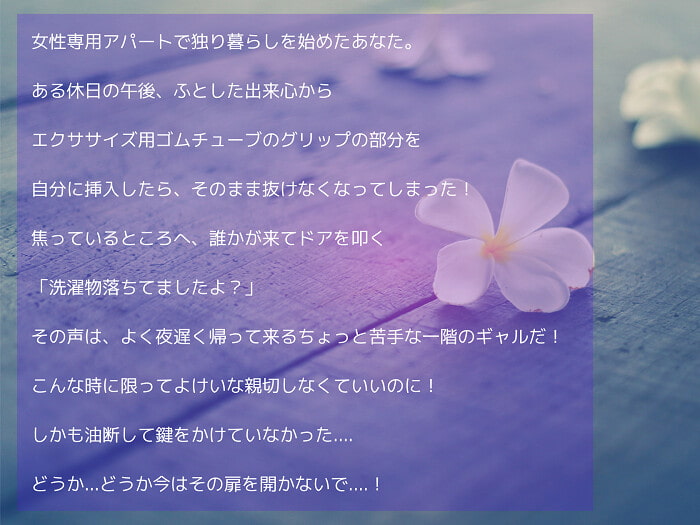 洗濯物落ちてます -緊急事態!ギャルおねえさん言葉責め-