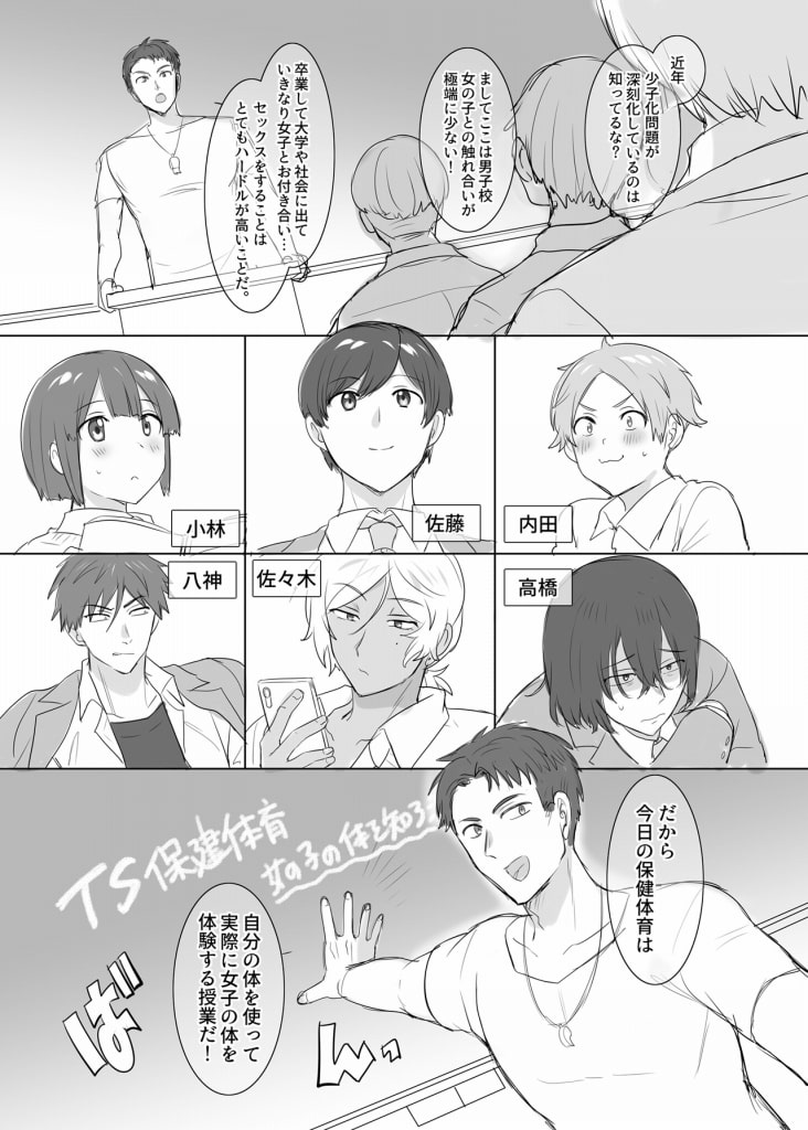 TS【女体化・入れ替わり】+α作品集