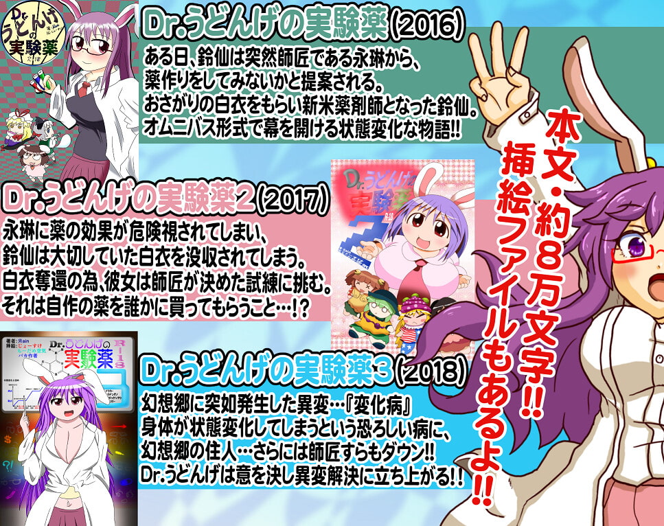 Dr.うどんげの特効薬!! 1+2+3!!