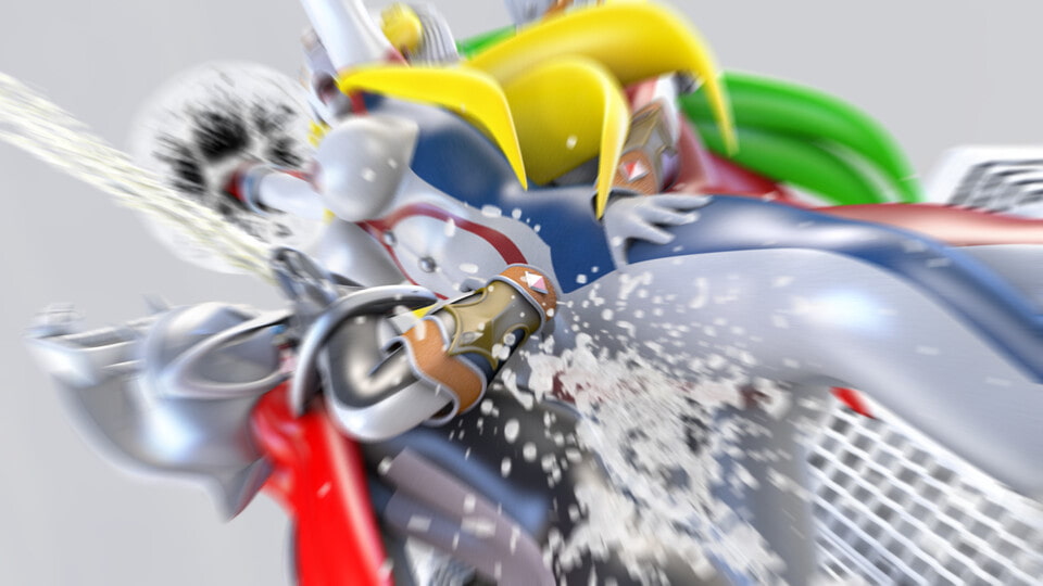 【強制ふたなり化】連続射精ブレイヴ☆ライラ編【シコシコorズボズボ速度4段階ループアニメGIF】