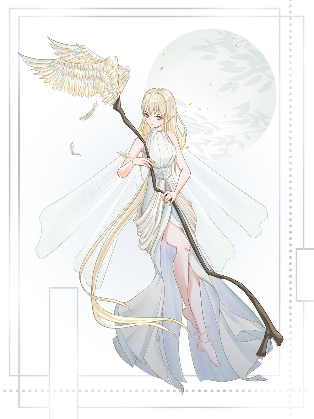 西幻風精霊立ち絵