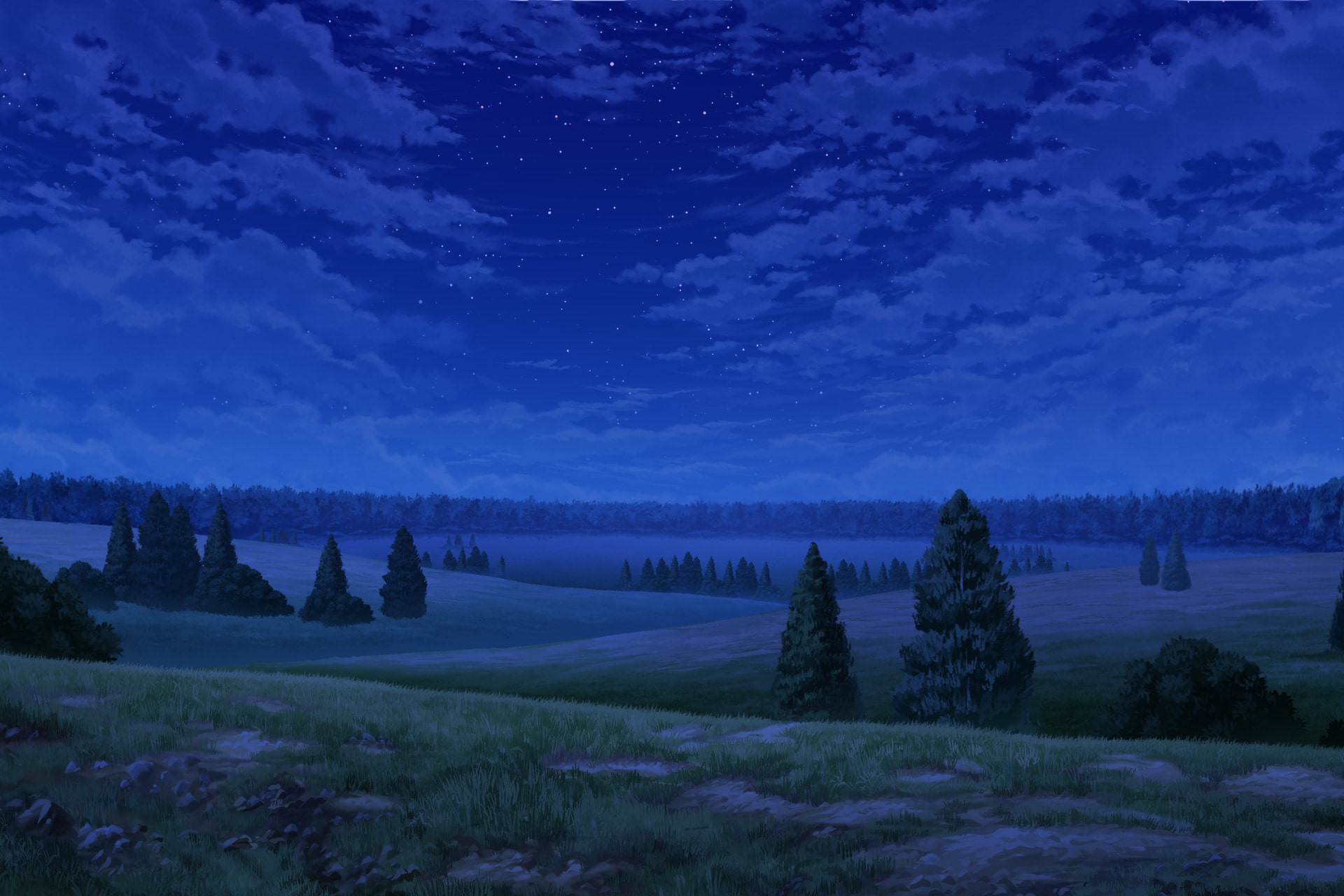 単品5種背景素材v11草原