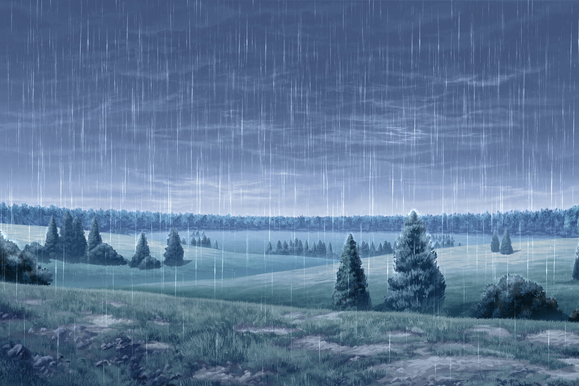 単品5種背景素材v11草原