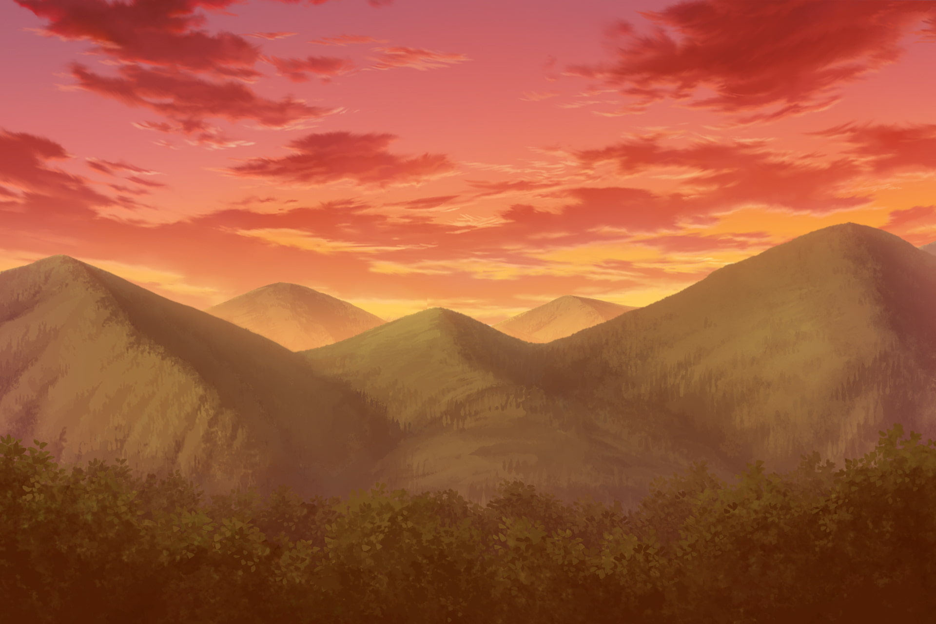 単品5種背景素材v16山