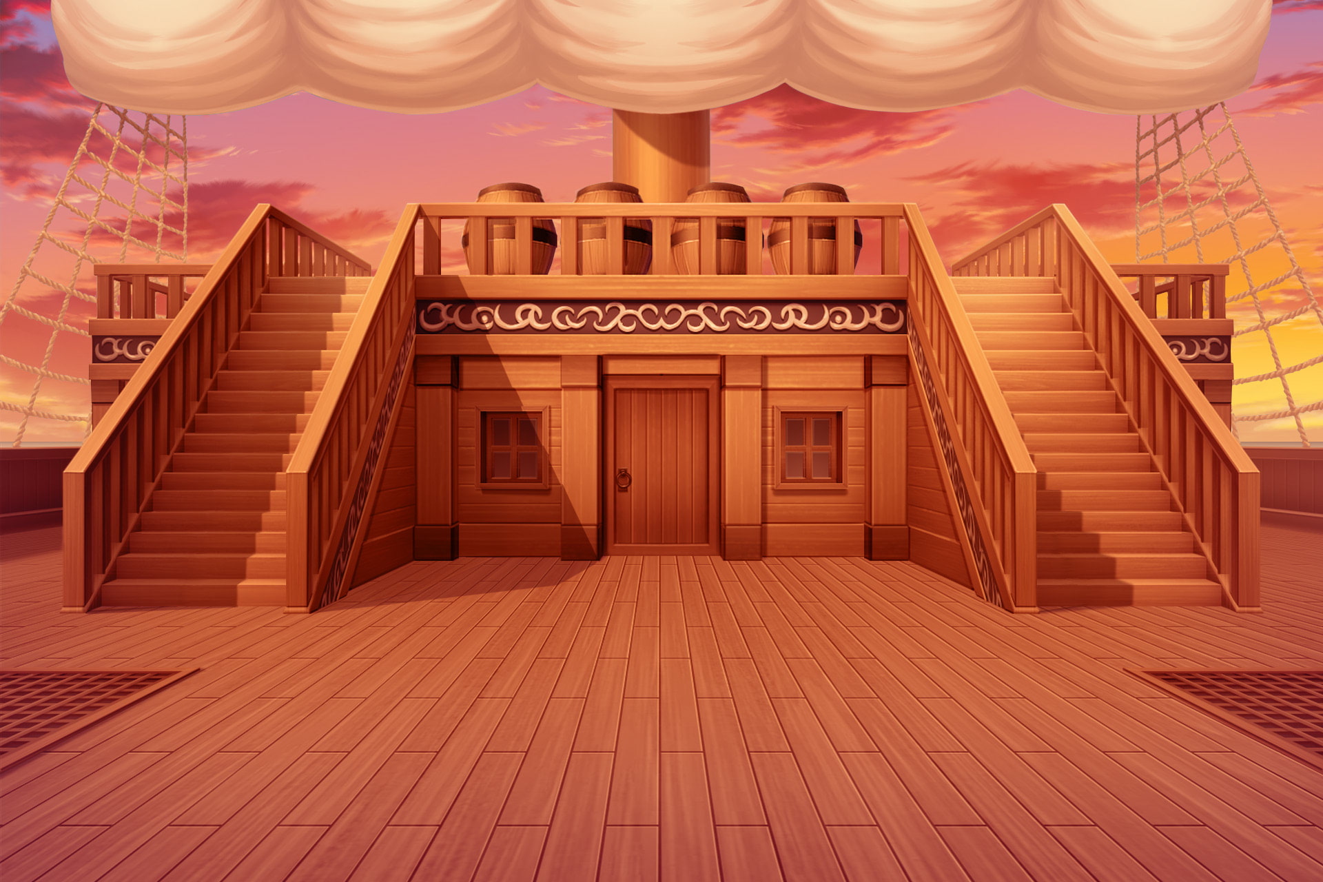 単品5種背景素材v20船内