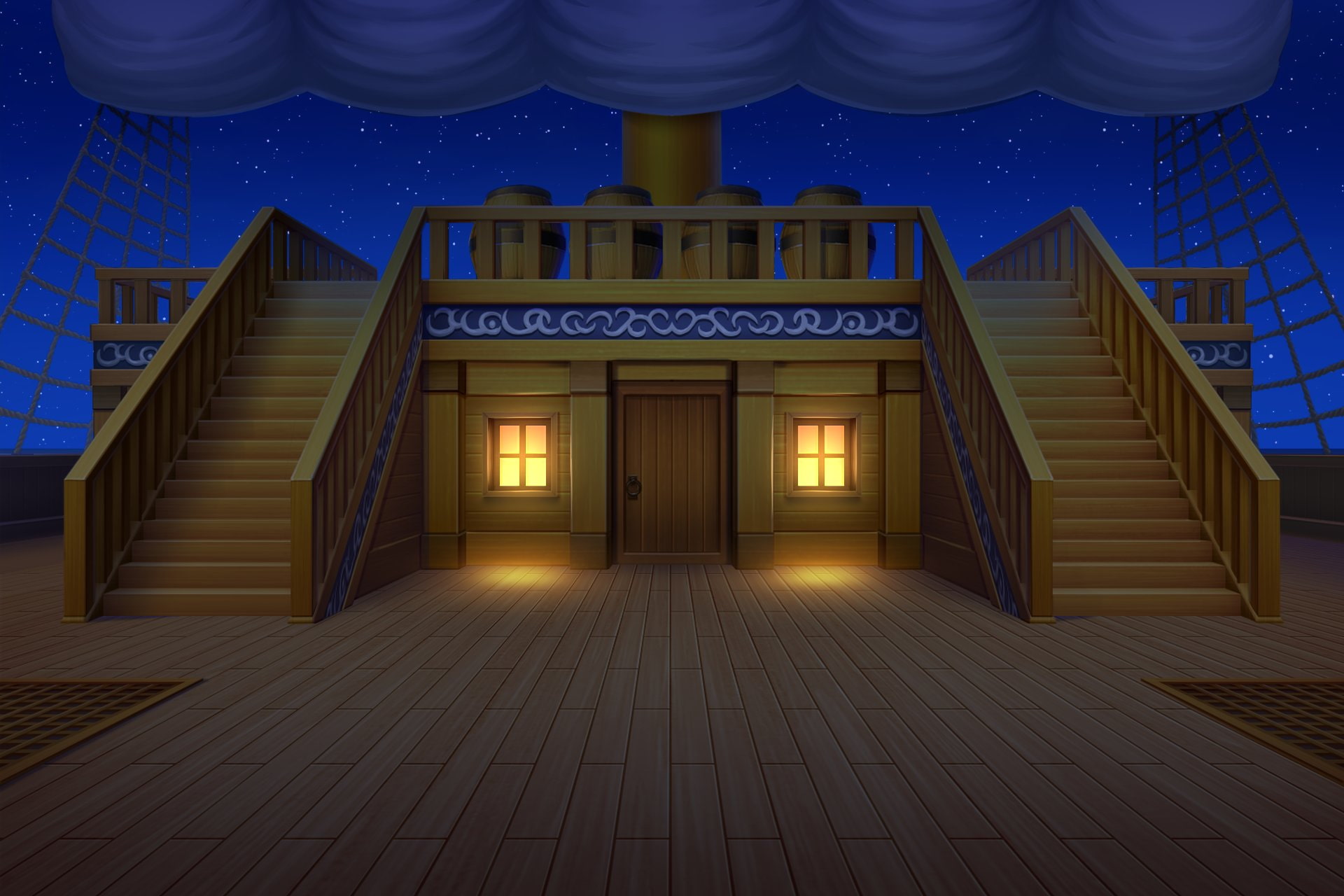 単品5種背景素材v20船内