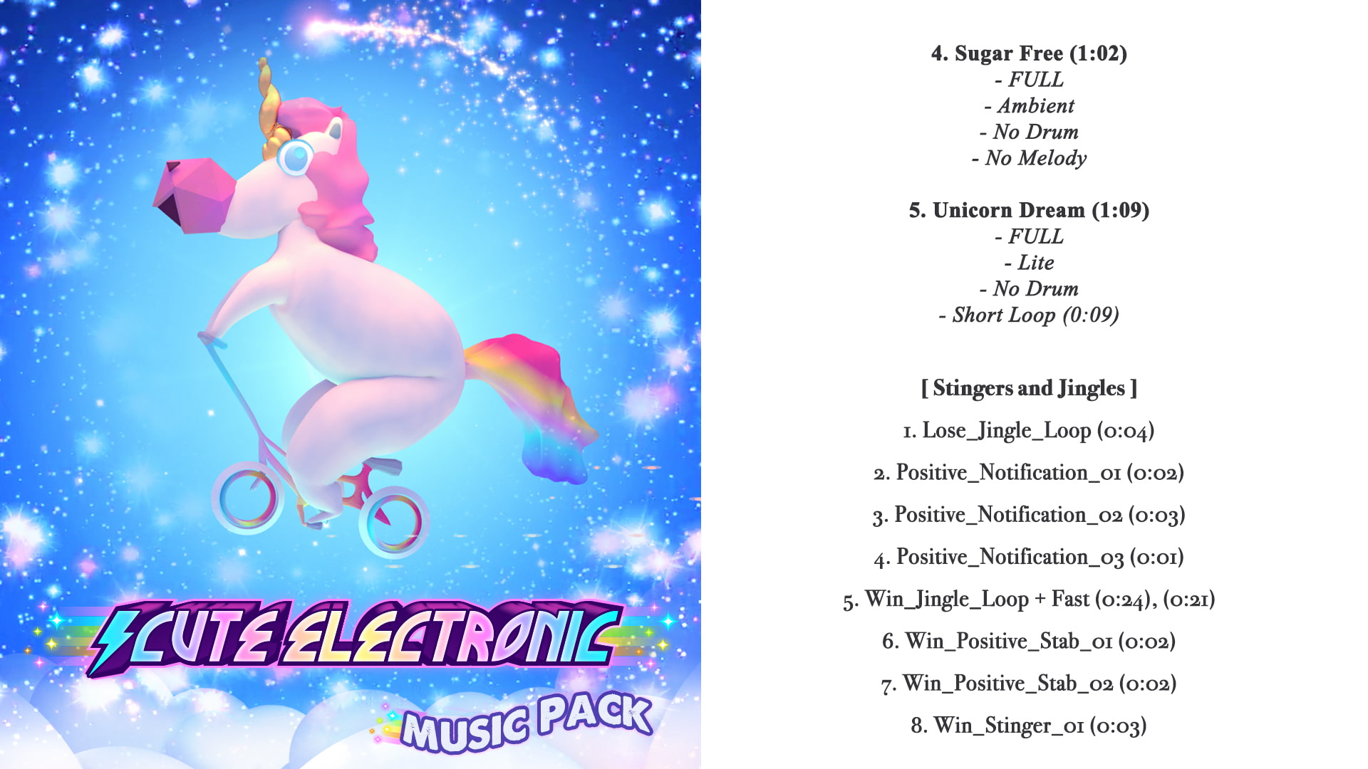 【BGM素材】Cute Electronic Puzzle Music Pack