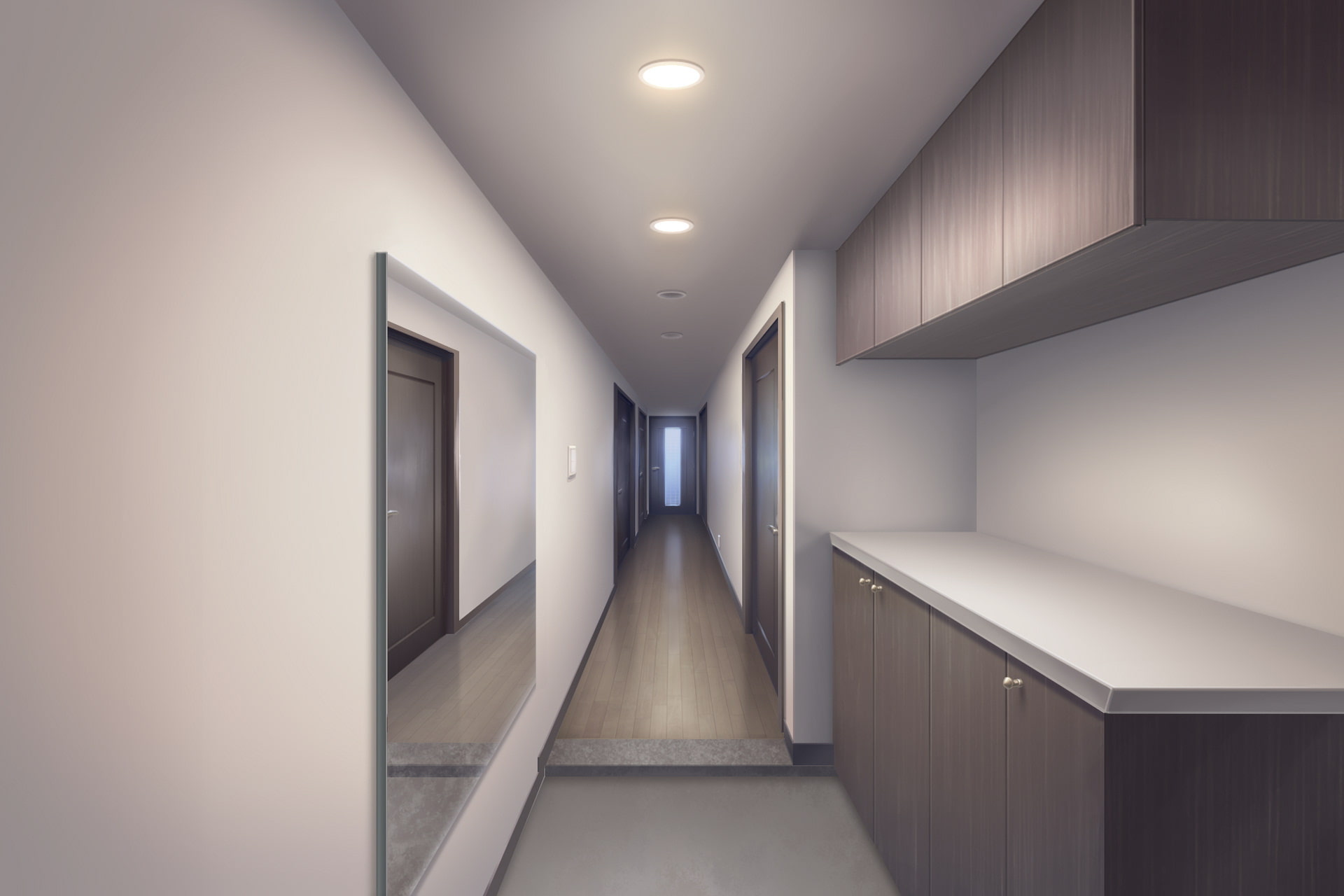 単品5種背景素材v23玄関内