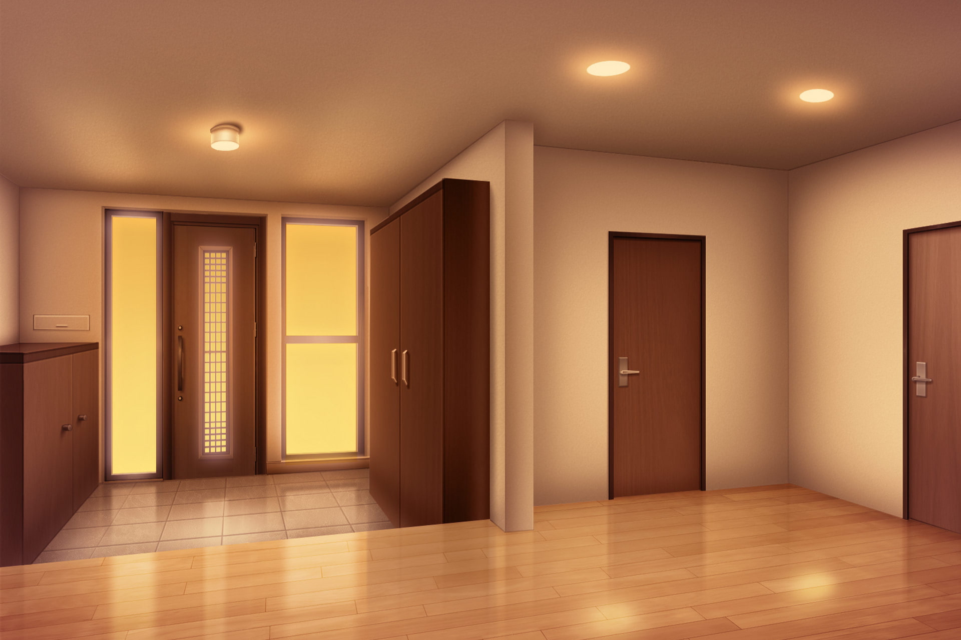 単品5種背景素材v23b玄関内2