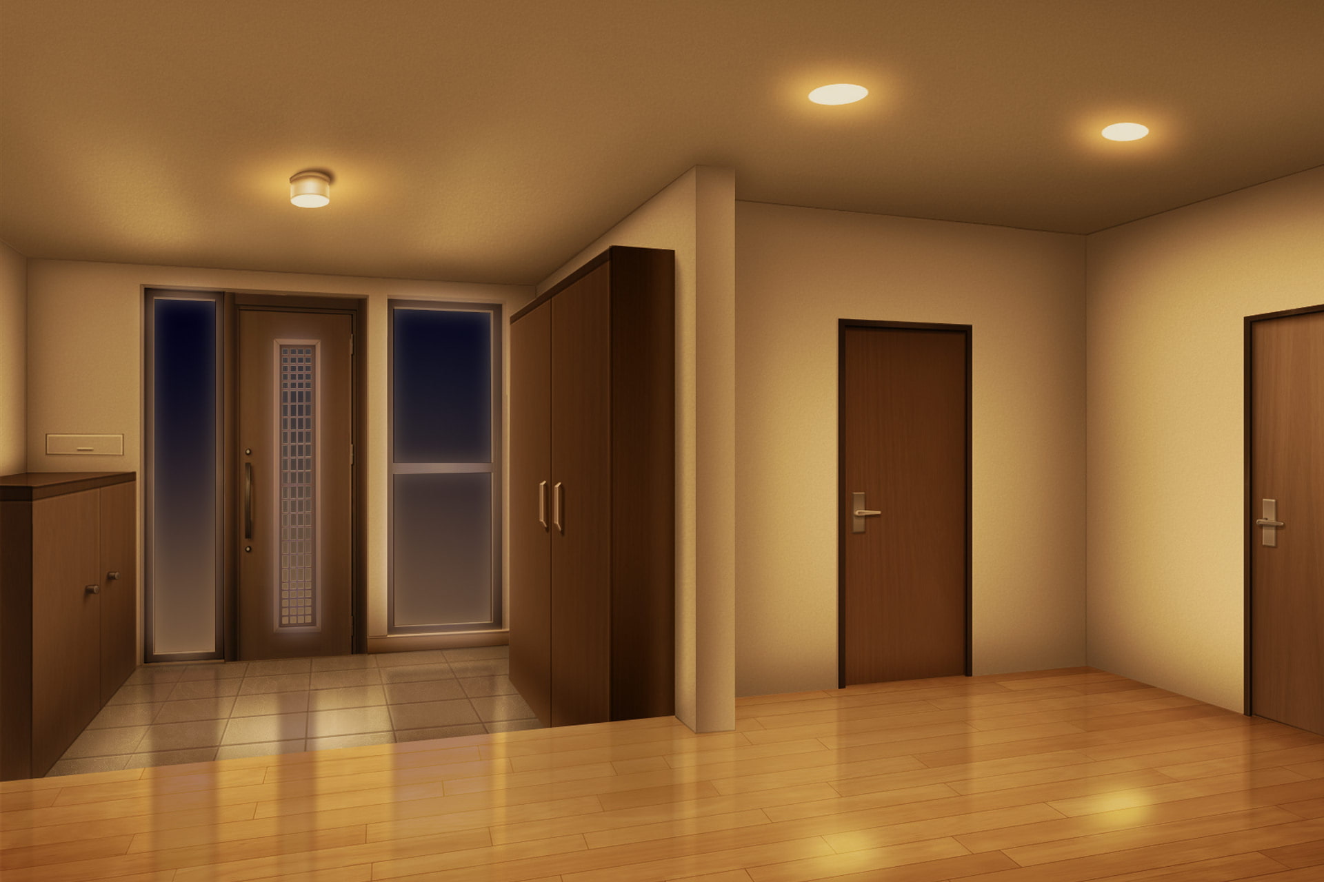 単品5種背景素材v23b玄関内2