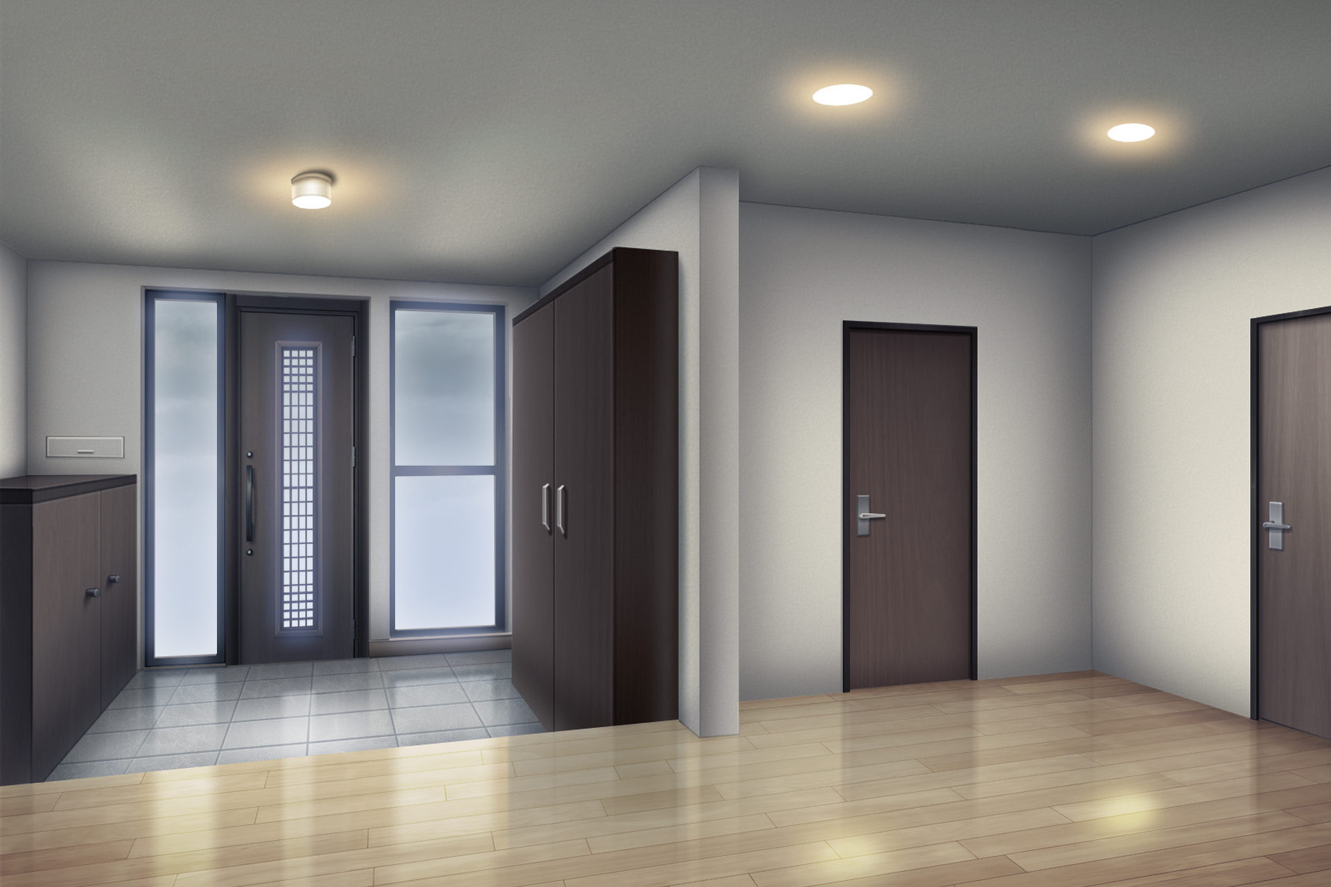 単品5種背景素材v23b玄関内2