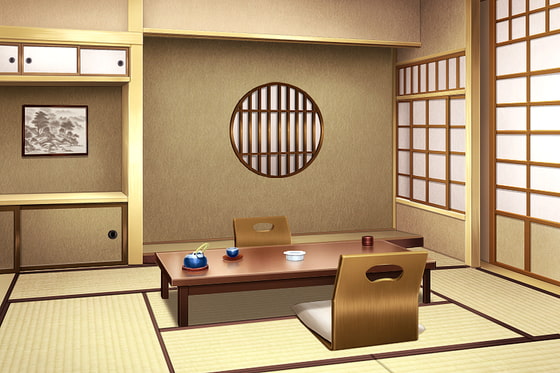 単品5種背景素材v25和室2