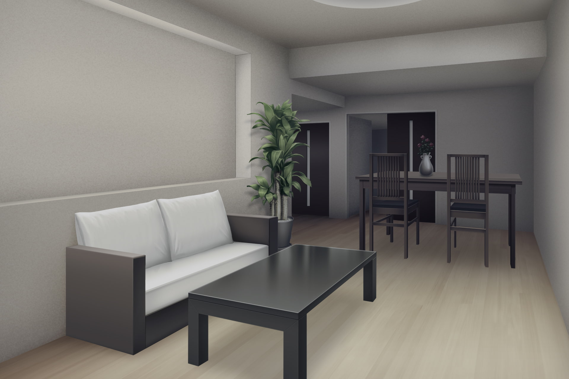 単品5種背景素材v27リビング