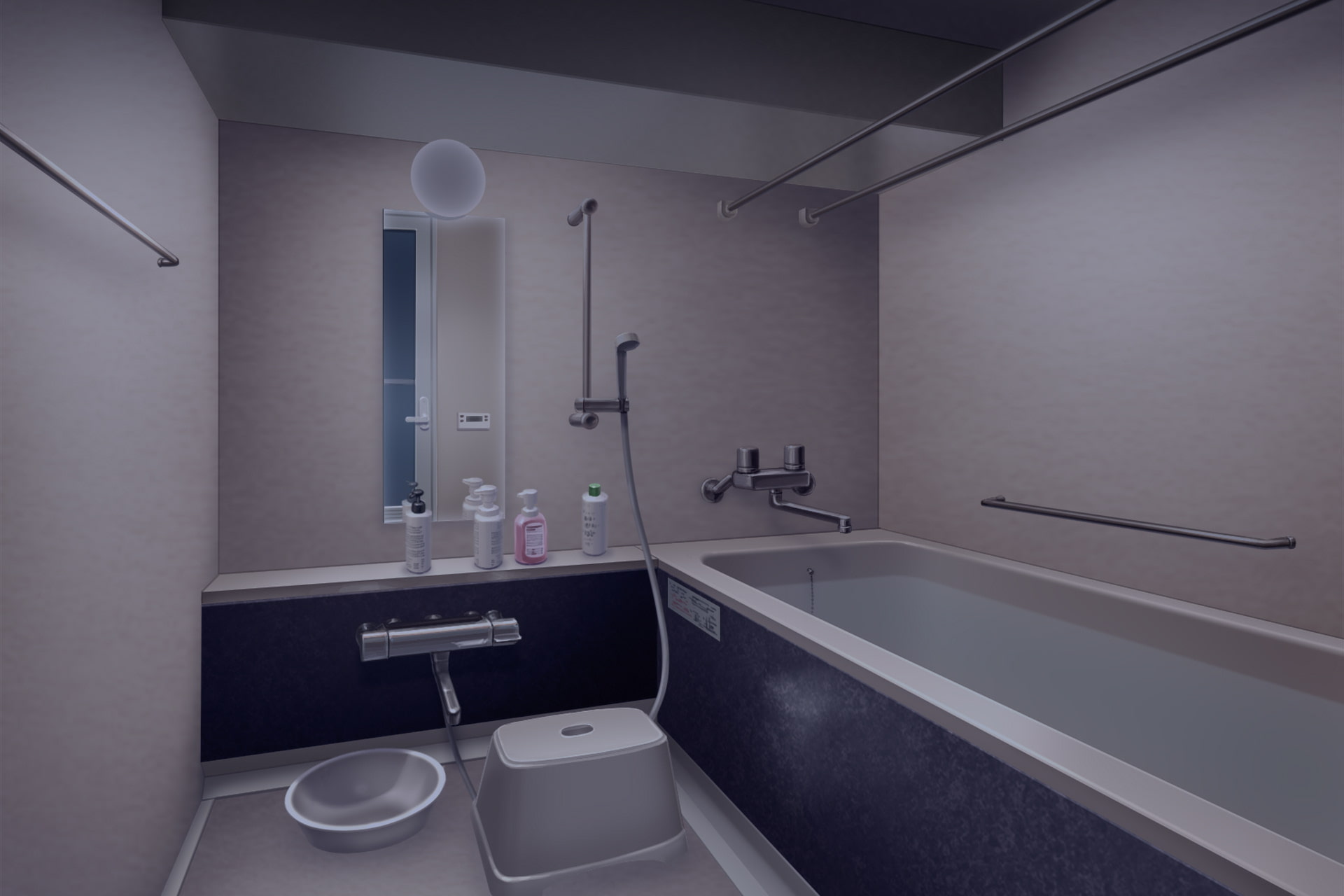 単品5種背景素材v28風呂場