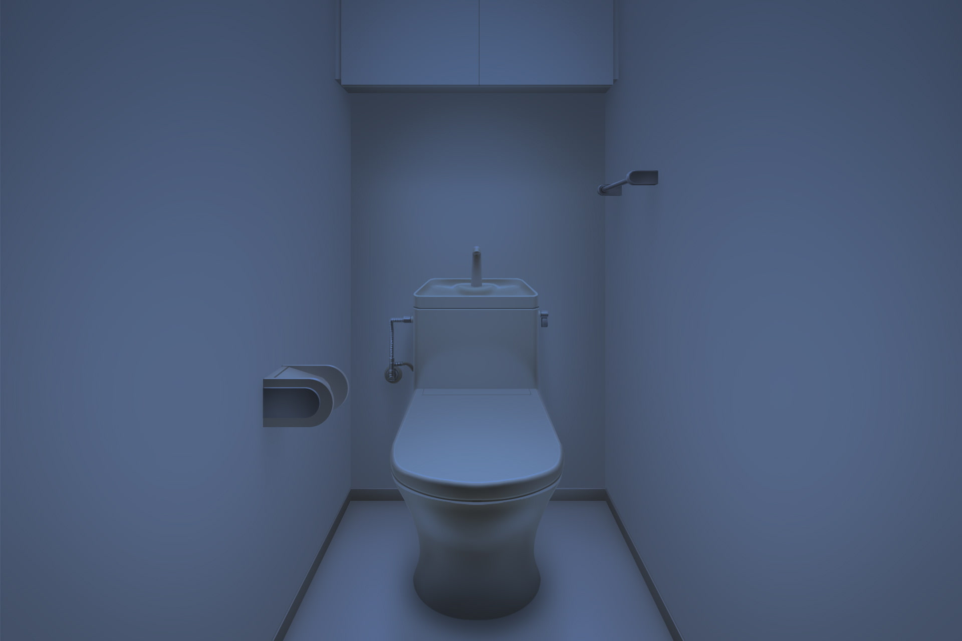 単品5種背景素材v29トイレ