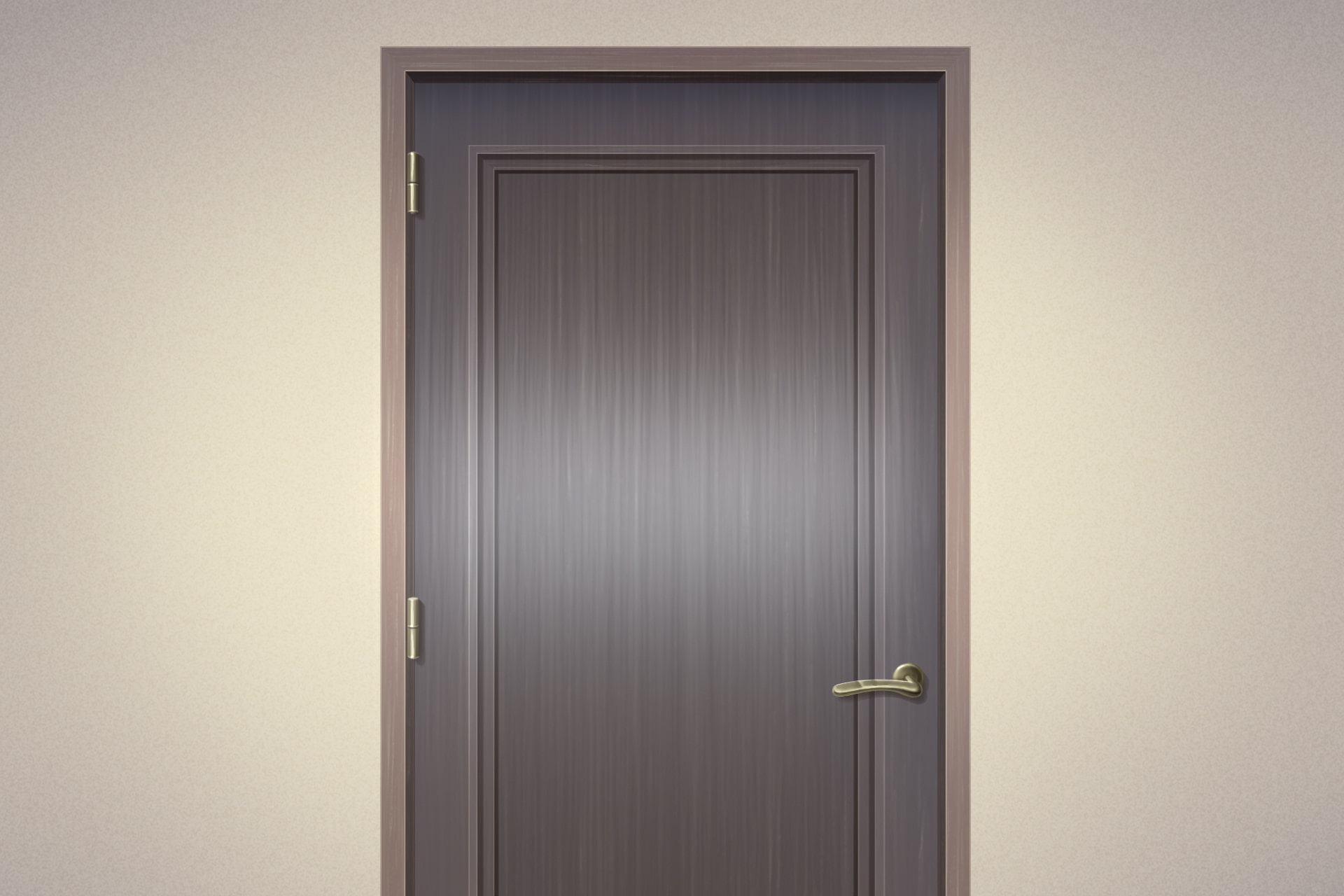 単品5種背景素材v30部屋扉前(寄り・引き