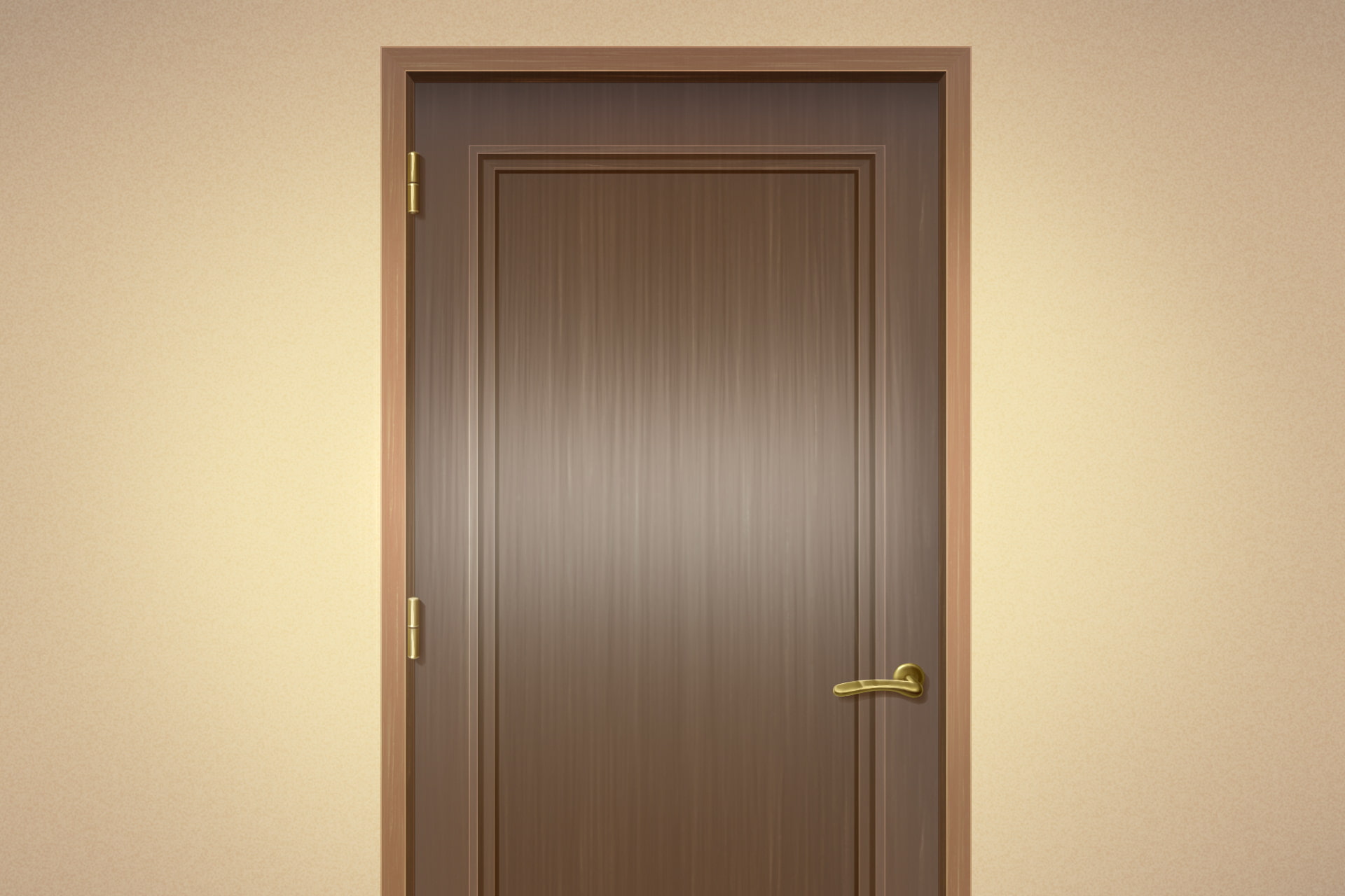 単品5種背景素材v30部屋扉前(寄り・引き