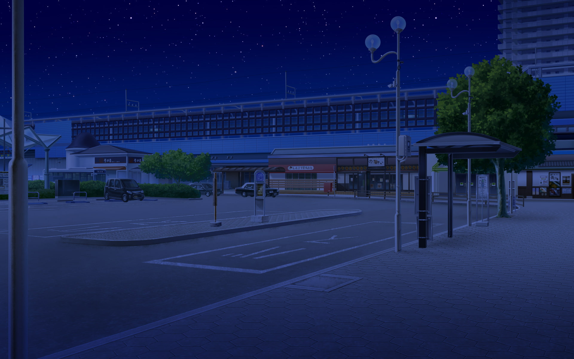 単品5種背景素材v34駅