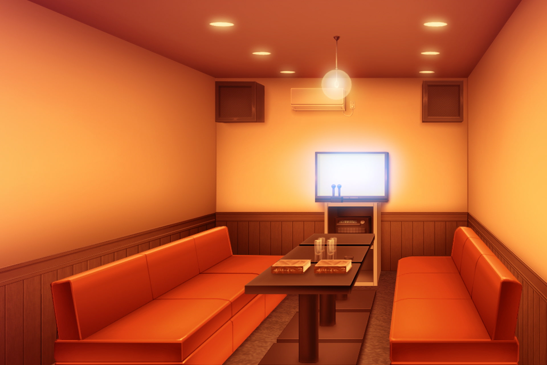 単品5種背景素材v36カラオケボックス