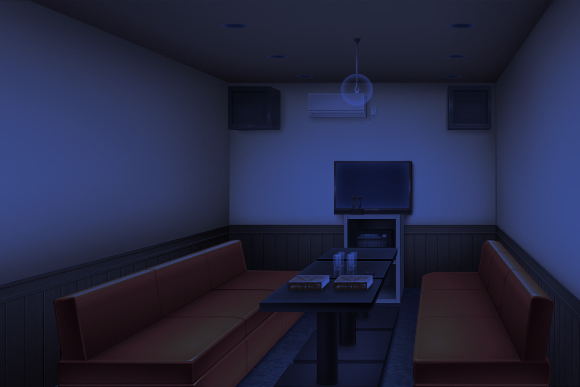 単品5種背景素材v36カラオケボックス