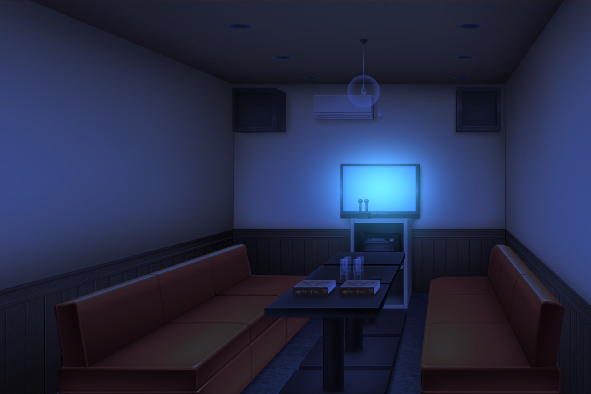 単品5種背景素材v36カラオケボックス