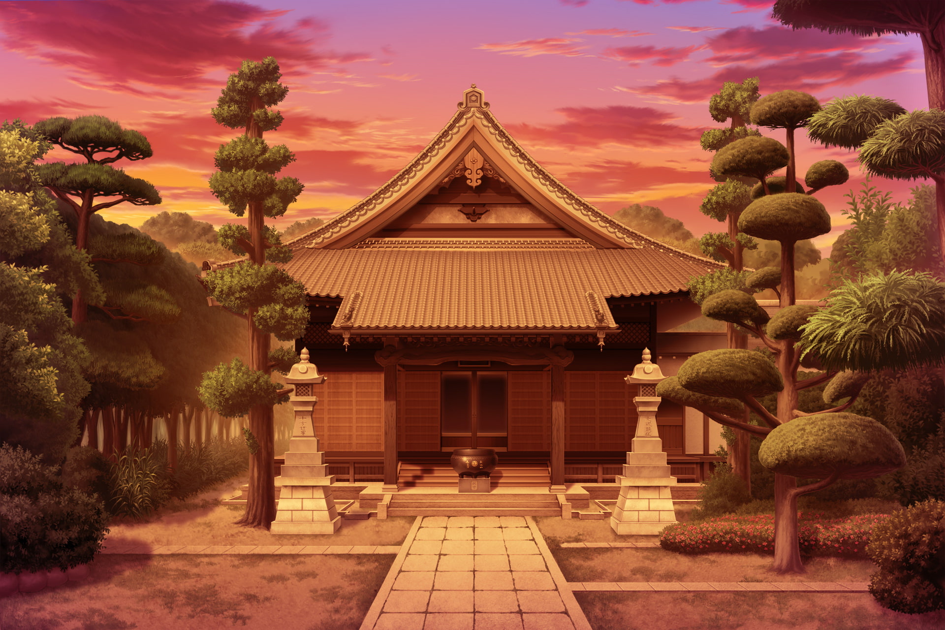 単品5種背景素材v39寺