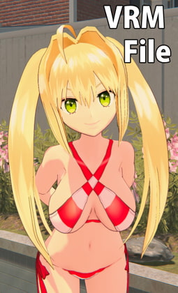 【Vroid 同人作品】フェイト/グ○ンドオーダー ネロ・クラウディウス (水着)