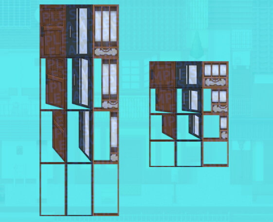 住宅地 タイルセット