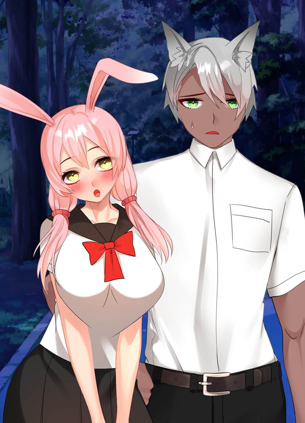 降霊術で大変身!? ～性転換&ケモノ化しちゃった心霊体験～