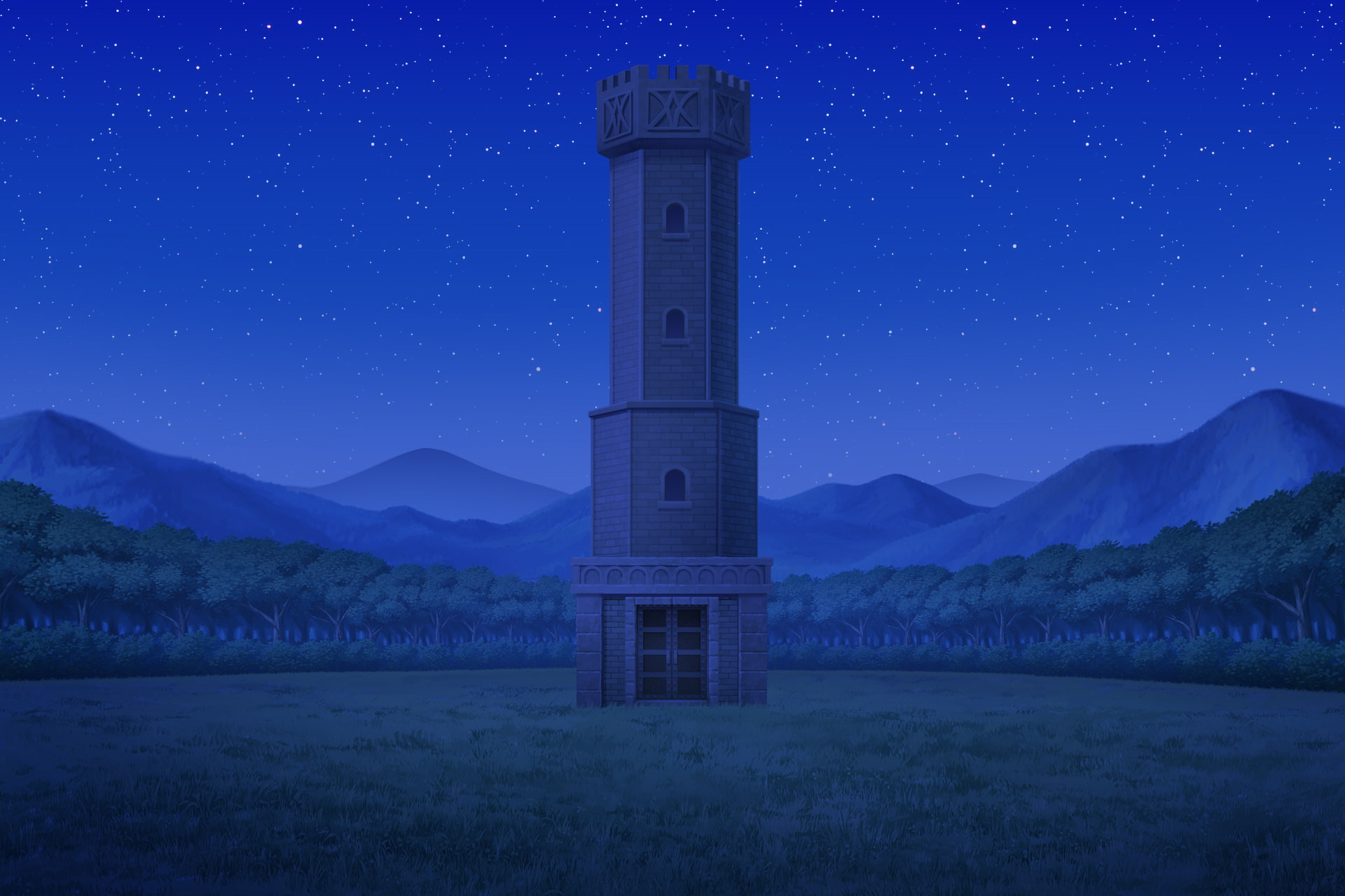 単品5種背景素材v18塔