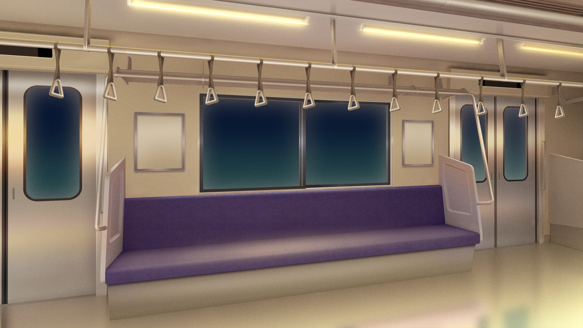 単品5種背景素材v33電車内