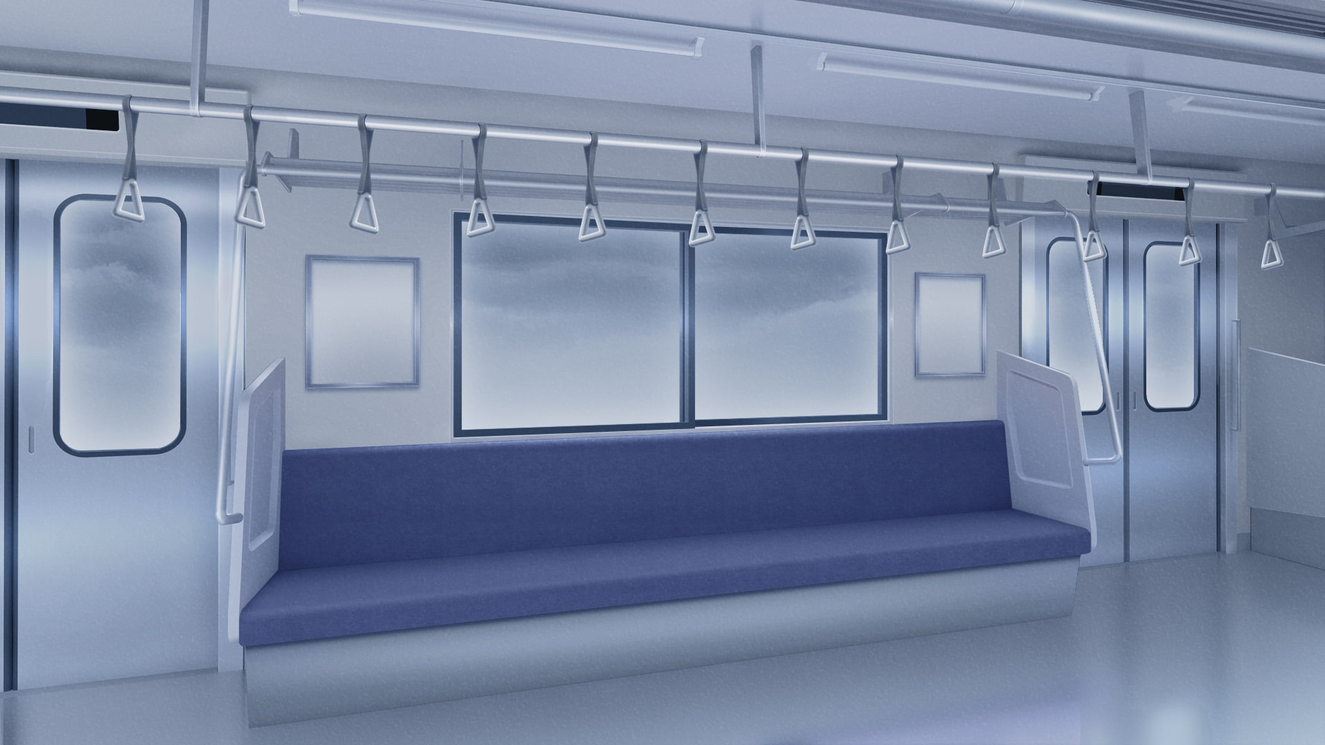 単品5種背景素材v33電車内