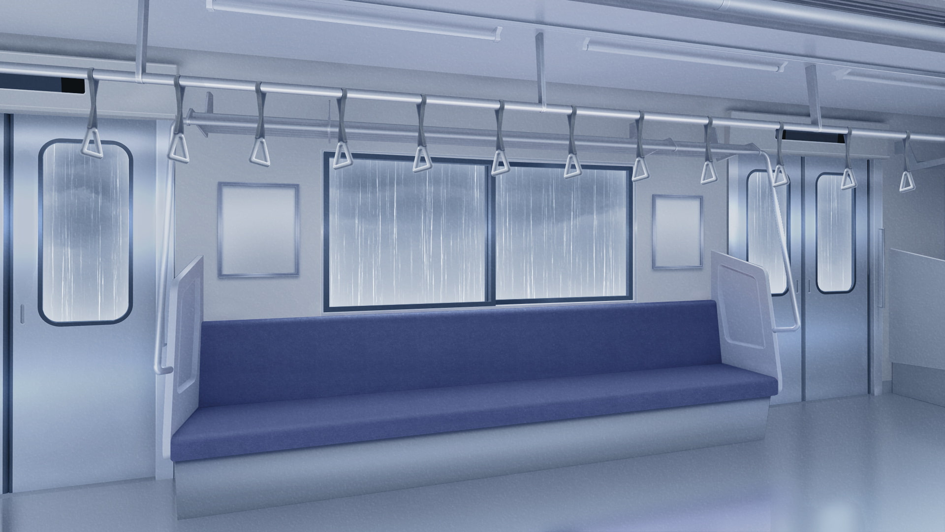 単品5種背景素材v33電車内