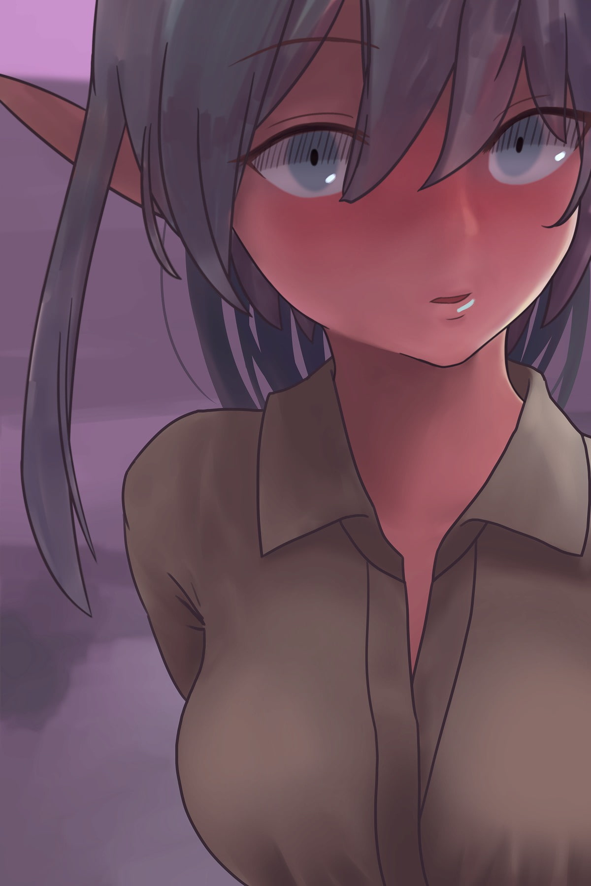 村娘のイラスト