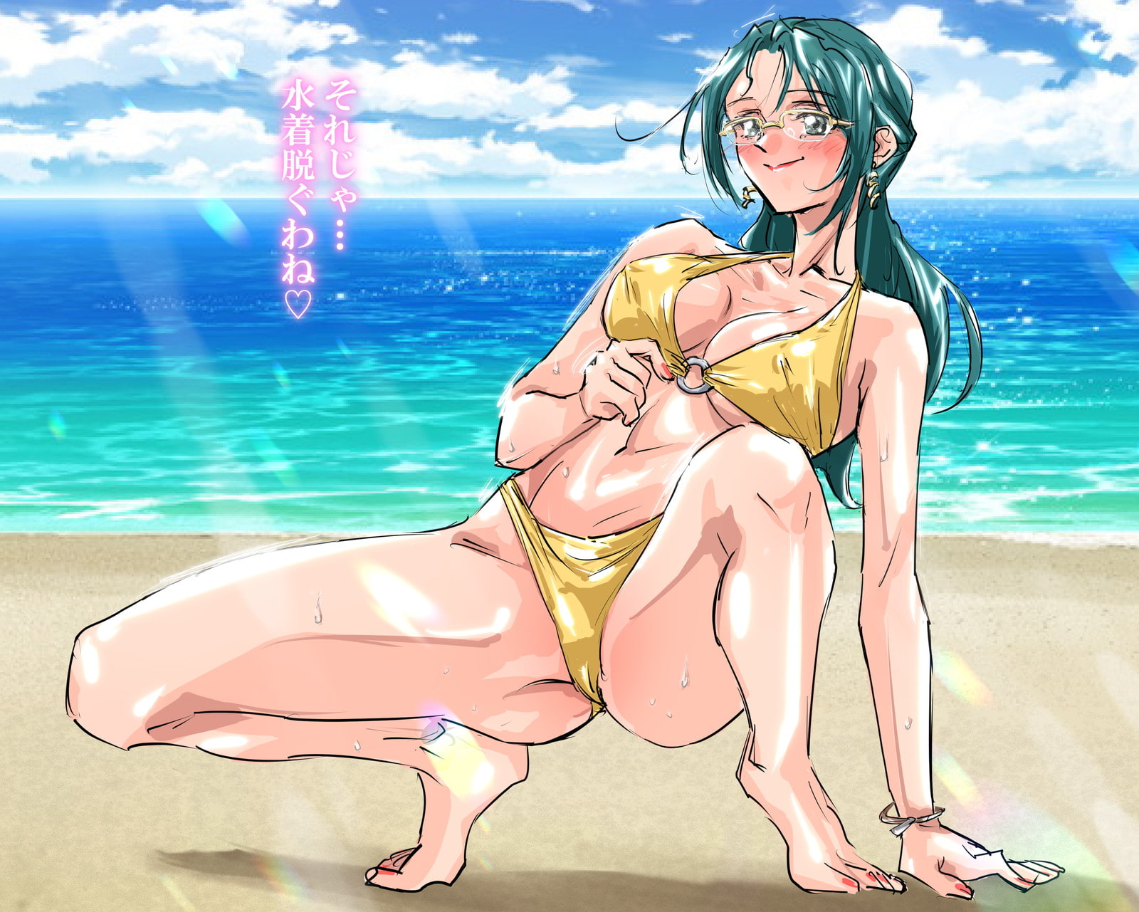 芹香先生とビーチSEX