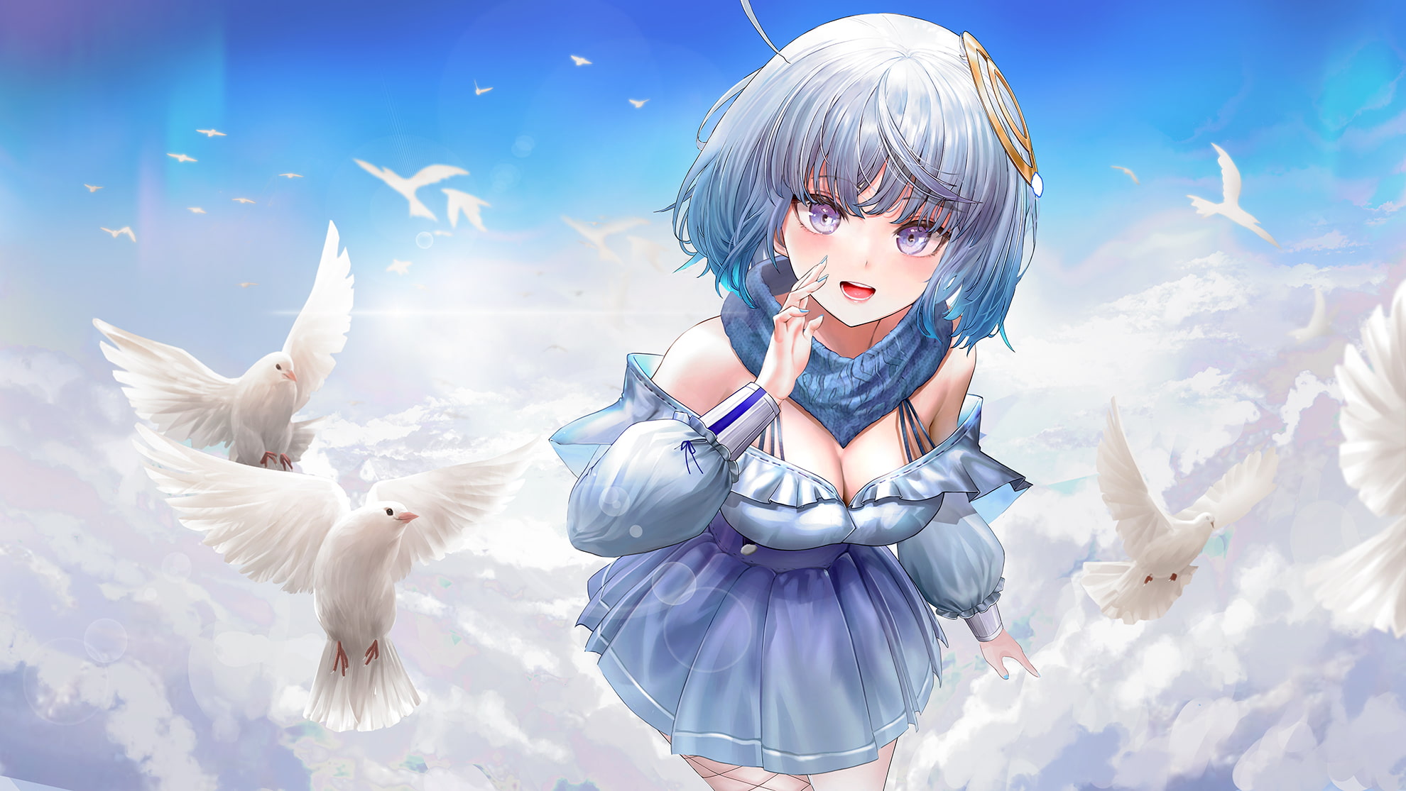 【療癒系ASMR】讓悠白在雲之國療癒你【中文音聲】