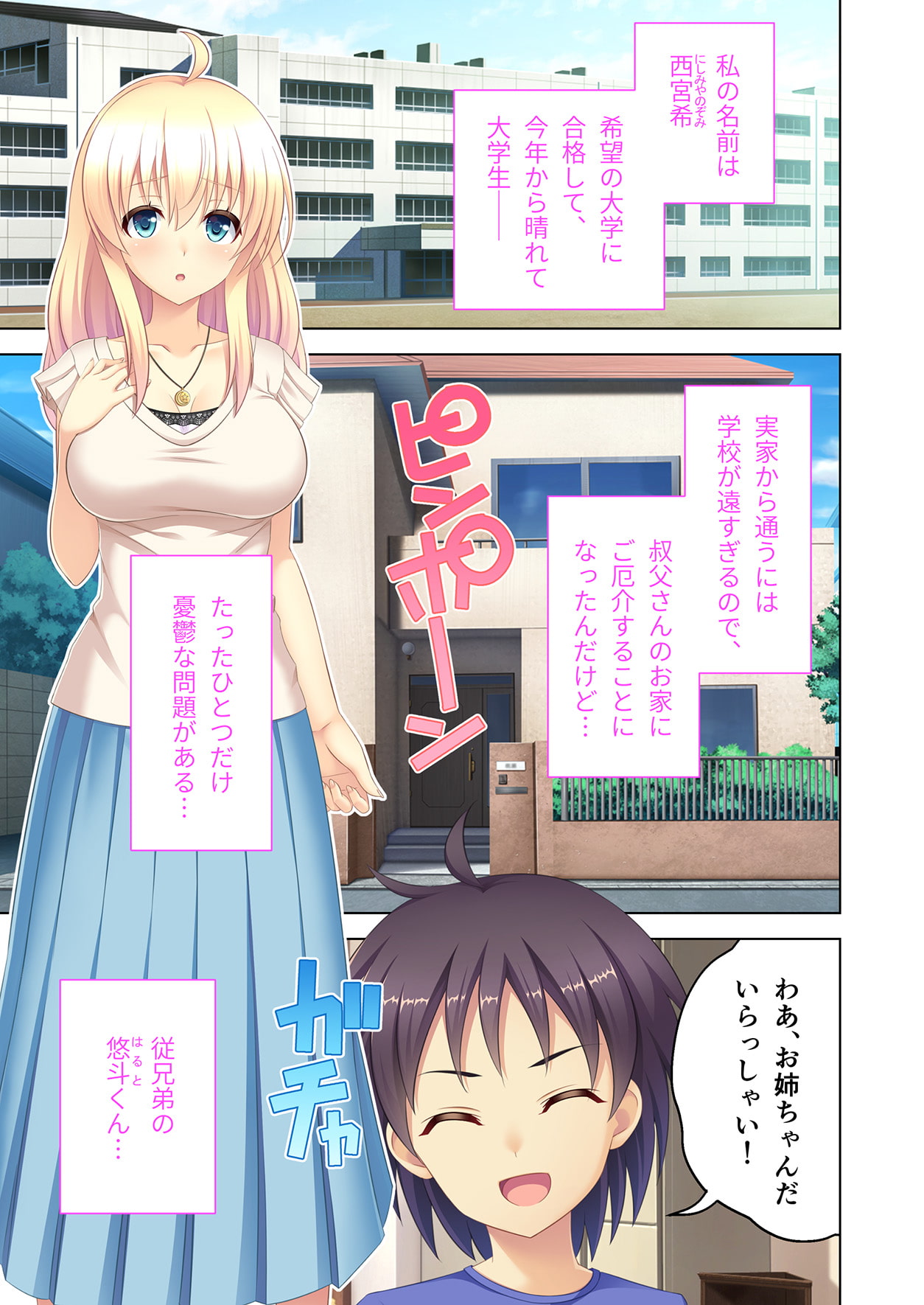 Hな悪戯されちゃう処女お姉ちゃん ～年下従兄弟とイケない同居性活～ モザイクコミック総集編