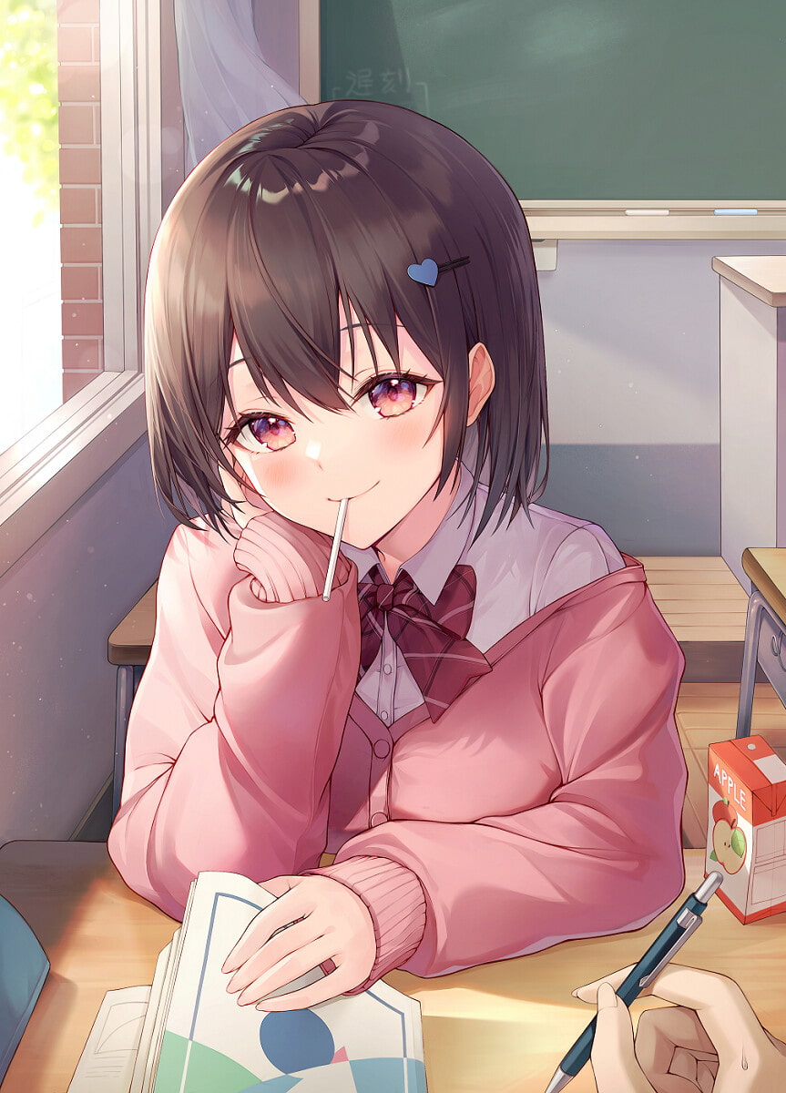 小悪魔後輩のあまあま囁きいじめ