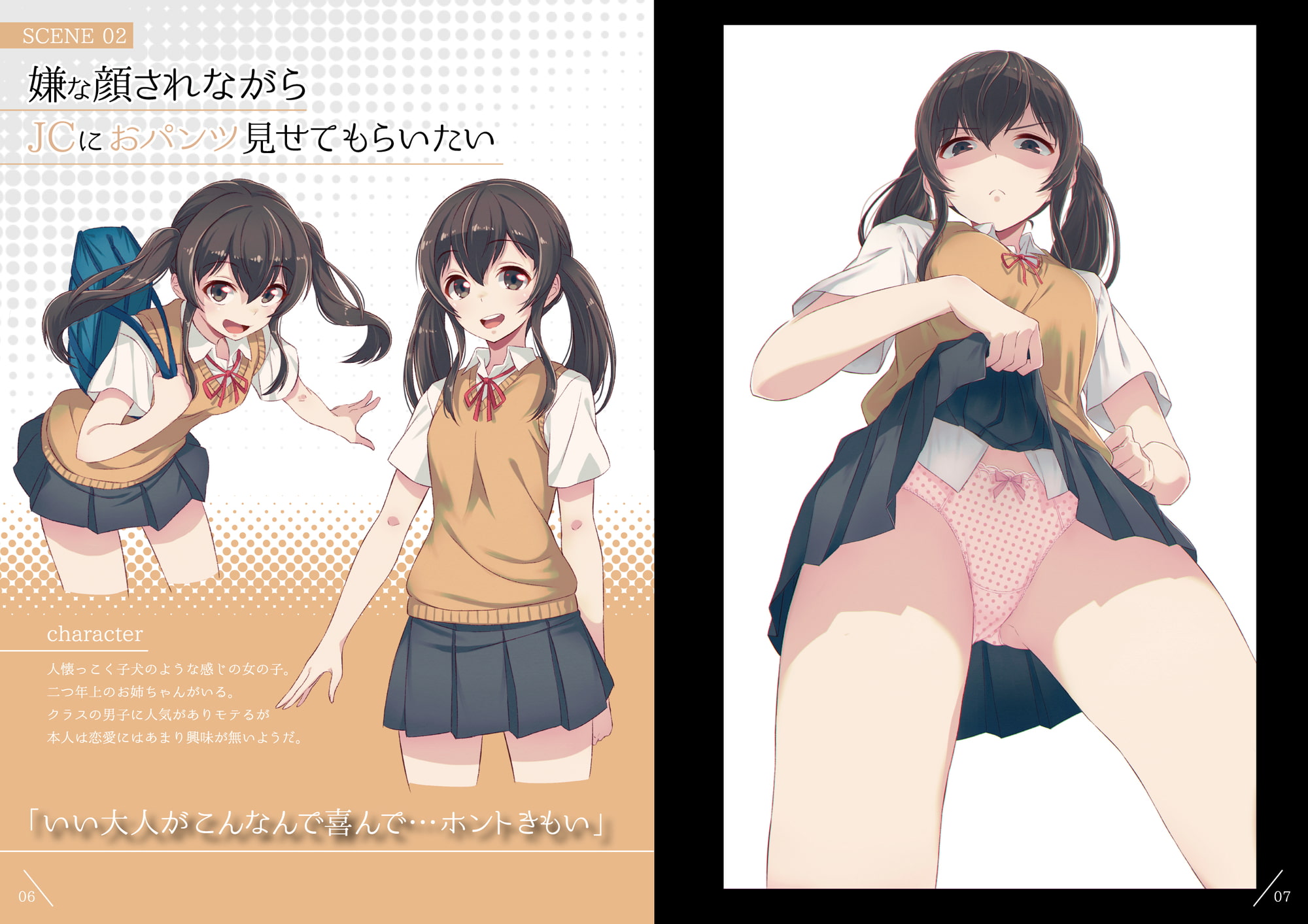 嫌な顔されながらおパンツ見せてもらいたい本2