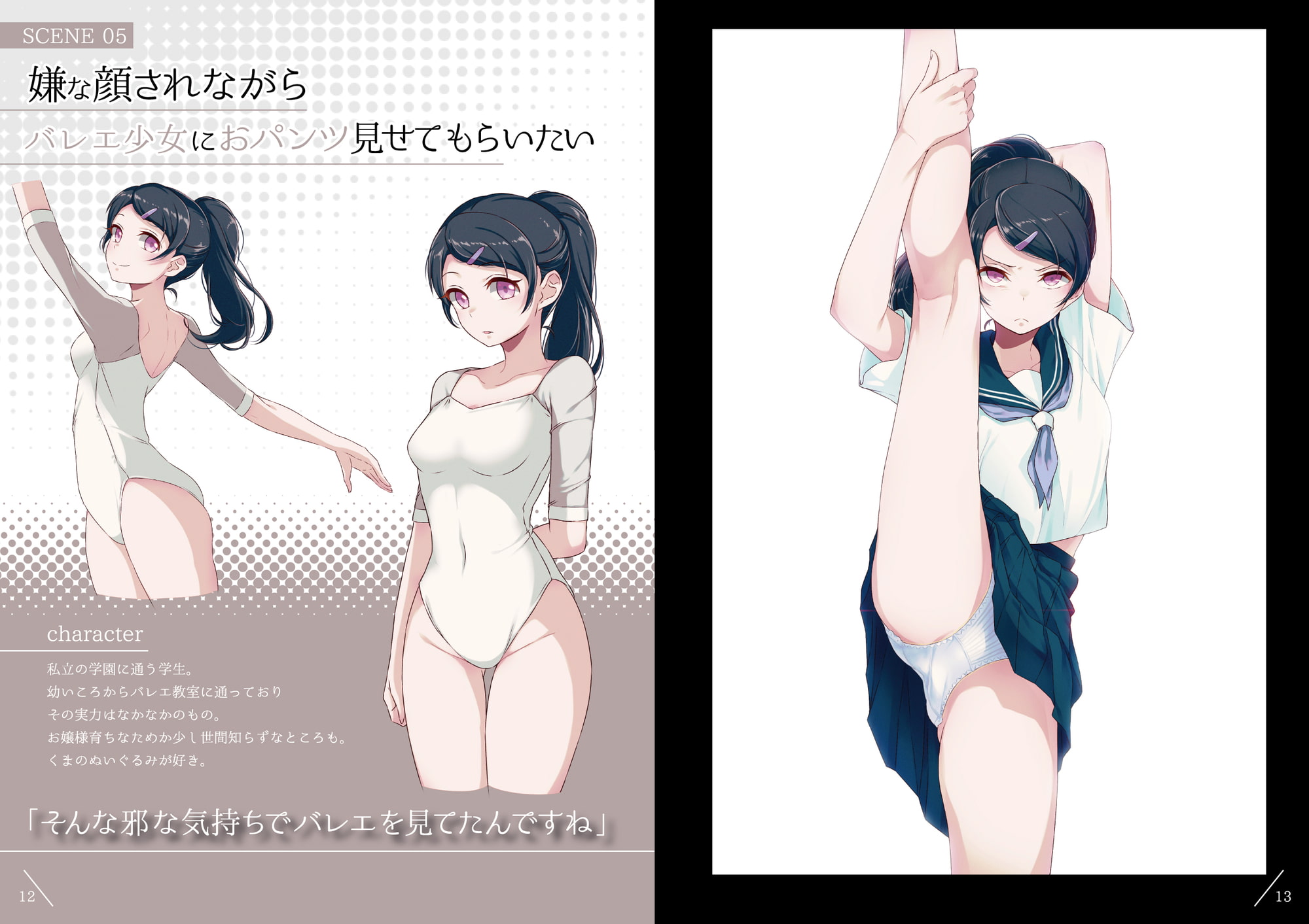 嫌な顔されながらおパンツ見せてもらいたい本3