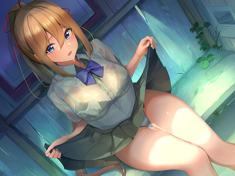 お股の緩い後輩ちゃんはすぐおしっこ漏らしちゃう♪『先輩ぃ～……おしっこの匂い嗅がないでくださいぃ……』【CV.歩サラ/KU100】