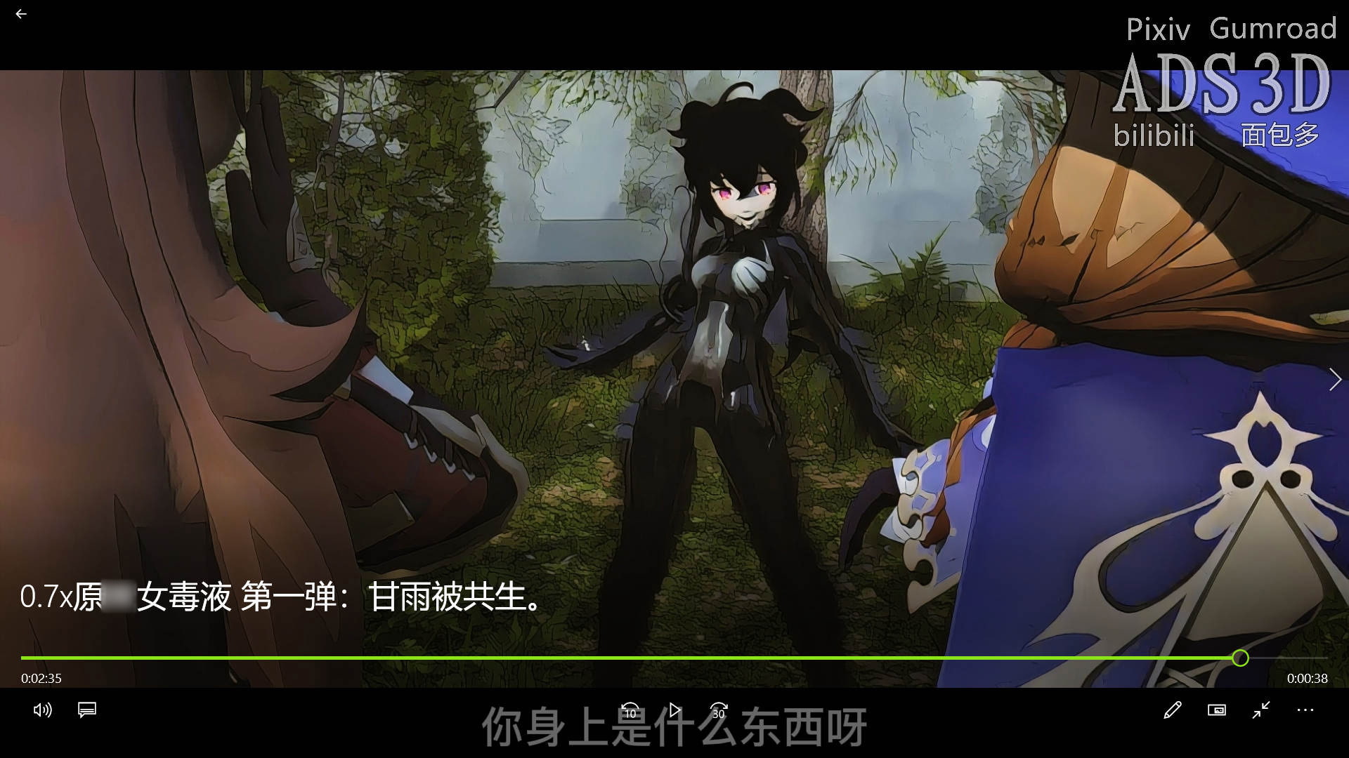 ガンユーは共生していた