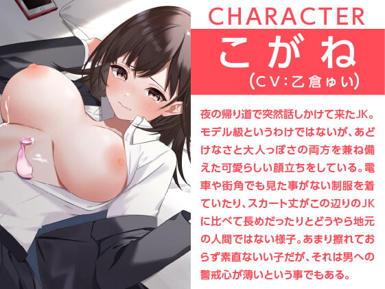 【サークル立ち上げ記念】神待ち黒髪JKを泊める代わりに犯す夜<KU100 バイノーラル>