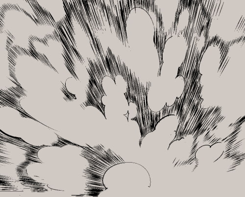 素材をどうぞ『モノクロの爆発12』